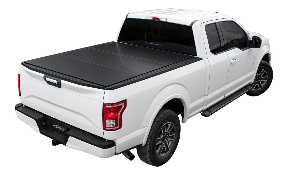 B1010019 - Lomax Folding Hard Cover - Fits 2004-2024 Ford F150 Non Heritage & 2006-2008 Lincoln Mark LT 5 6" Bed - Matte Black