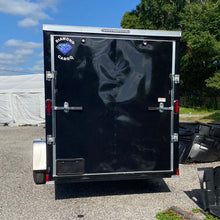 Load image into Gallery viewer, 97485 Blk 6x12 Single Axle Diamond Cargo Enclosed trailer