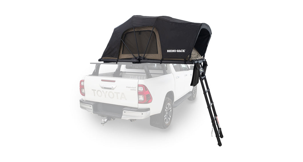 61026 - Rhino Rack Roof Top Soft Shell Tent Black