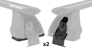 DK043H - Rhino Rack Roof Rack Fitting Clip 1/2 Kit - Dk - Includes 2 Pads And 2 Clamps