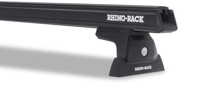 JA8916 - Rhino Rack Heavy Duty Rlt600 Black 2 Bar Roof Rack (Front/Middle)