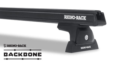 JA6392 - Rhino Rack Heavy Duty Rlt600 Black 3 Bar Backbone Roof Rack