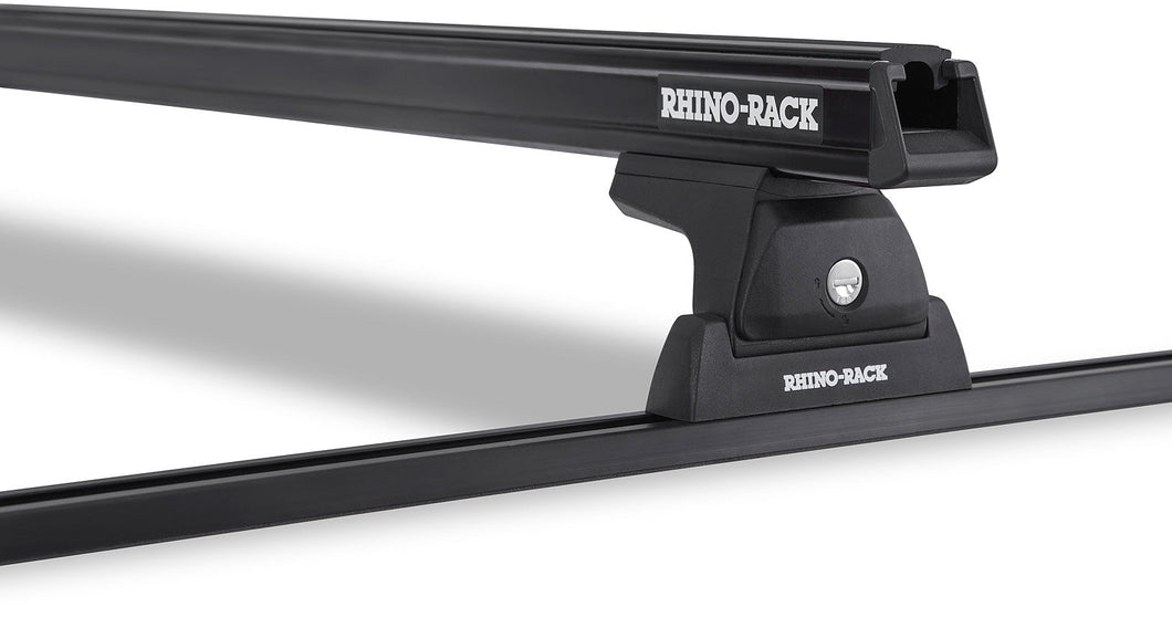 JA8753 - Rhino Rack Heavy Duty Rlt600 Black 2 Bar Roof Rack