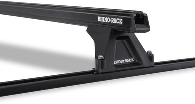 JA8730 - Rhino Rack Heavy Duty Rltf Trackmount Black 2 Bar Roof Rack