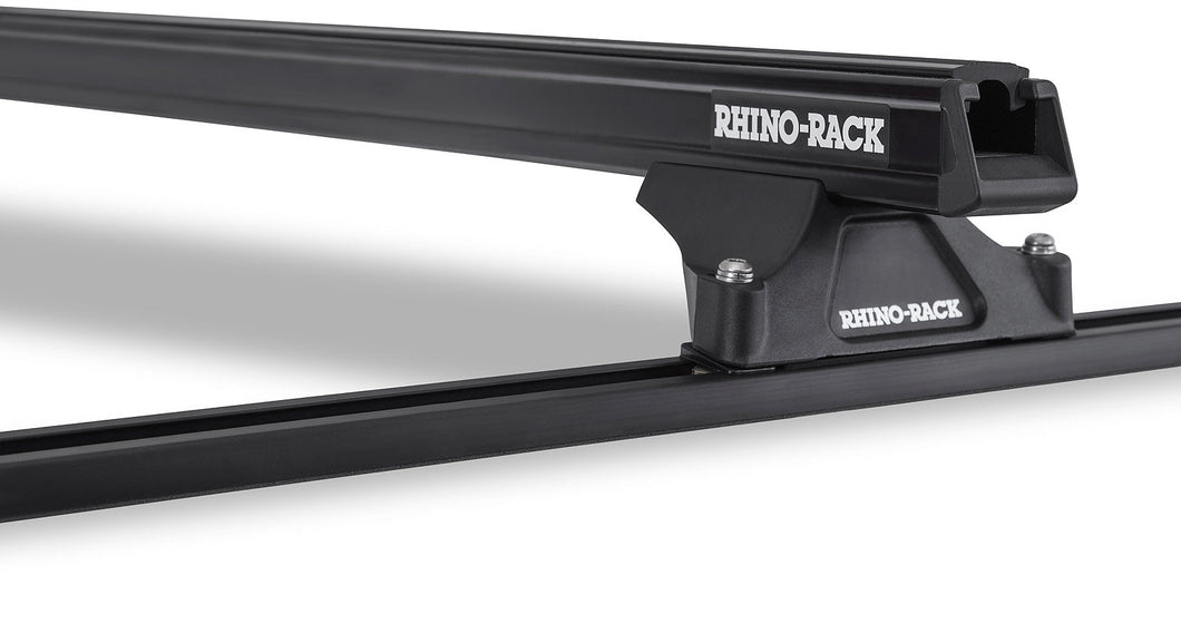 JA8713 - Rhino Rack Heavy Duty Rltp Trackmount Black 3 Bar Roof Rack