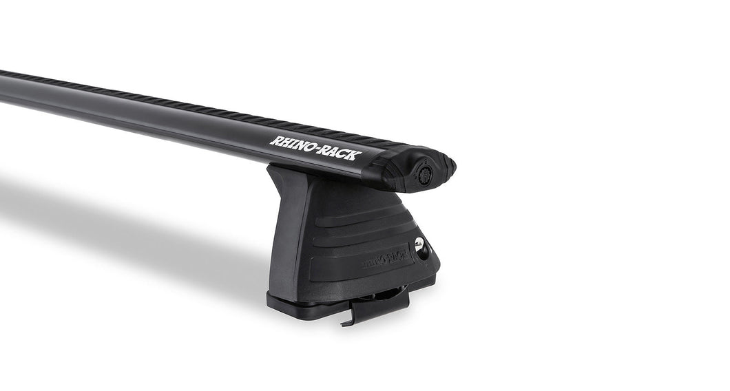 JB1726 - Rhino Rack Vortex Roc25 Black 2 Bar Roof Rack