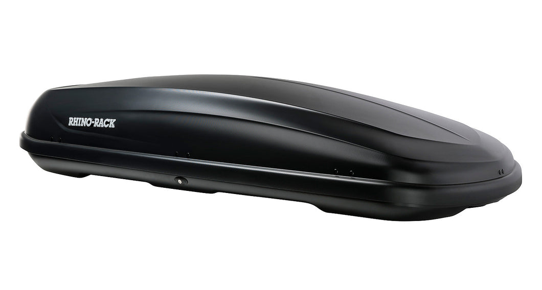 RMFT530A - Rhino Rack Masterfit Rooftop Cargo Box, Black, 18 Cu Ft