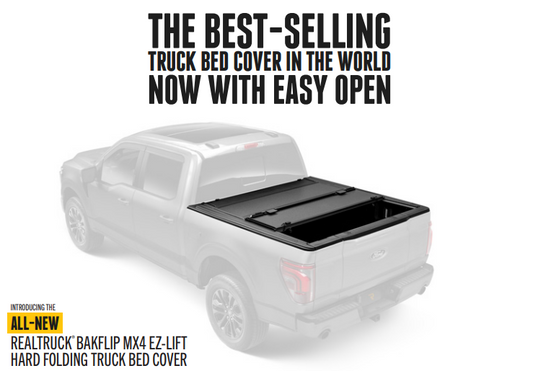 450339 - BAKFlip MX4 EZ-Lift - Fits  2021-2026 Ford F-150  5' 7" Will work with 2022+ F-150 Lightning