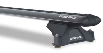 JA8814 - Rhino Rack Vortex Rltp Black 3 Bar Roof Rack