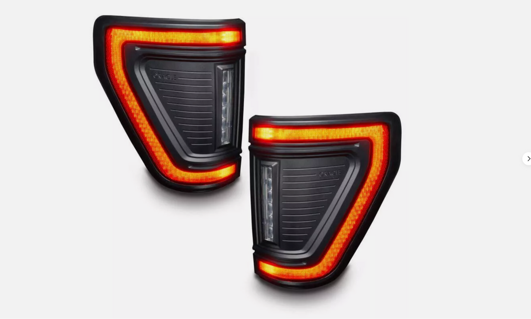 ORL5910-504 - Oracle Lighting Flush Style LED Tail Lights - Fits 2021-C Ford F-150