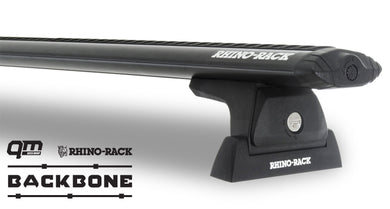 JA6382 - Rhino Rack Vortex Rlt600 Black 2 Bar Backbone Roof Rack