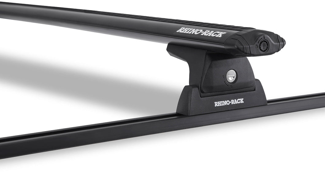 JA8719 - Rhino Rack Vortex Rlt600 Trackmount Black 1 Bar Roof Rack