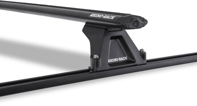 JA8729 - Rhino Rack Vortex Rltf Trackmount Black 2 Bar Roof Rack