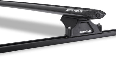 JA8705 - Rhino Rack Vortex Rltp Trackmount Black 2 Bar Roof Rack