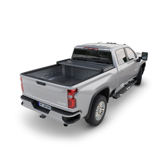 20-1216 - Worksport SC3 Soft Trifold Bed Cover - Fits 1999-2006 & 2007 Classic Chevrolet Silverado/GMC Sierra 1500 & 2005-2007 2500/3500HD 6' 6" Bed