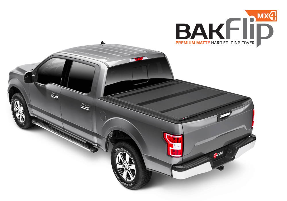 448122 - BAKFlip MX4 - Fits 2015-2018 & 2019 Legacy/Limited GMC Sierra/Chevrolet Silverado & 2019 Legacy/Limited - 8' Bed 1500/2500/3500 (2014 1500 Only)