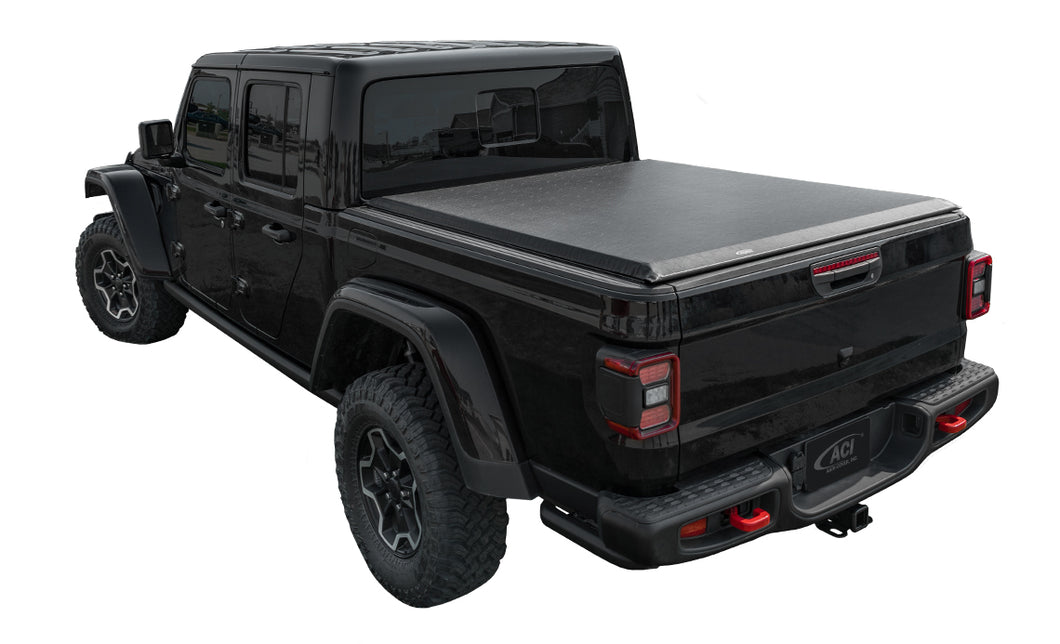 37029 - Access LiteRider Roll-Up Cover - Fits 2020-2022 Jeep Gladiator 5 Bed with Trail Rail