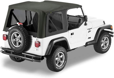 7913901 - Bestop Black Sailcloth Replace-A-Top for 1997-2002 Jeep Wrangler