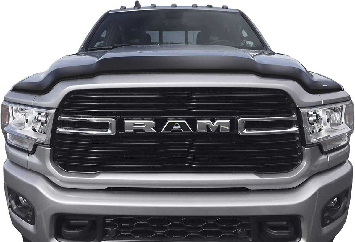 322189 - Auto Ventshade Aeroskin Hood Protector Low Profile, Smoke Color, 1 pc - Fits 2019-2022 Ram 2500/3500HD