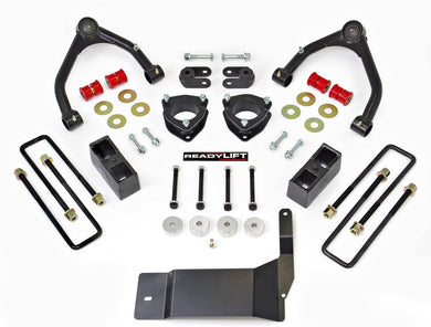 69-3414 - Ready Lift Lift Kit Black Powdercoat, Tires Up to 33