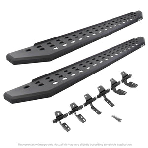 69430687PC - Go Rhino - RB20 Running Boards with Mounting Brackets Kit