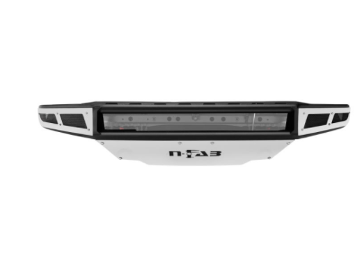 F171MRDS-TX - N-Fab M-RDS Front Bumper - Fits 2017-2021 Ford F250/350 Super Duty 1pc with Skid Plate - TX Black