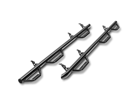 T1576QC - N-Fab Nerf Step - Fits 2016-2022 Toyota Tacoma 6 Bed Access Cab - Gloss Black