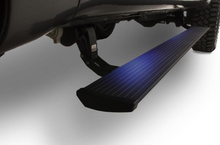 76154-01A - AMP Research PowerStep Plug-N-Play - Fits 2014-2018 & 2019 Classic Chevrolet Silverado/GMC Sierra 1500 & 2015-2019 2500/3500 Gas Only on HD, Double/Crew Cab