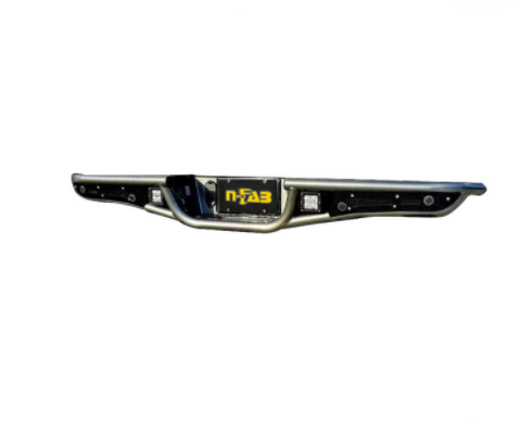 T07RBS-H - N-Fab RB-H Rear Bumper - Fits 2007-2013 Toyota Tundra with Factory Hitch - Gloss Black