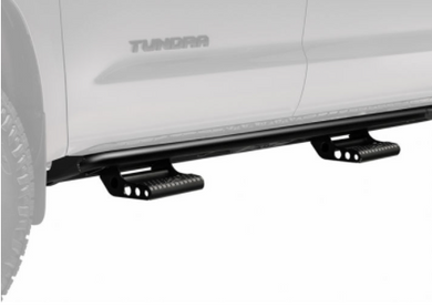 T154RKRQCS4 - N-Fab RKR Step System - Fits 2016-2022 Toyota Tacoma Access Cab - TX Black