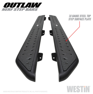 58-54165 - Westin Automotive Outlaw Nerf Step Bars