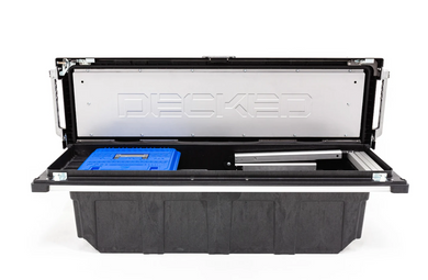 TBFDT22 - Decked Accessories - Full Size Pickup Truck Deep Tub Toolbox Toolbox - Tundra Bed Rail (2022-Current)