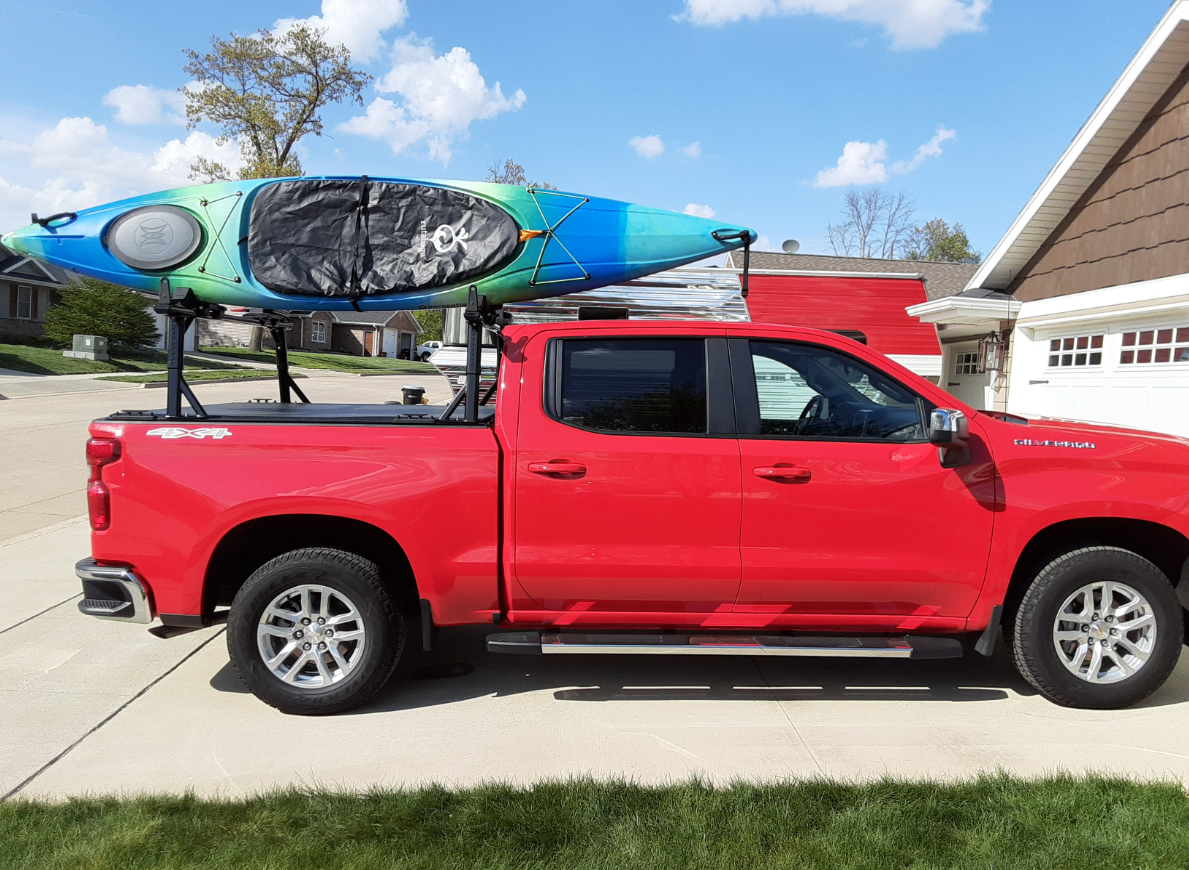 AEP3052B - Angry Elephant Rack - Universal Pickup Rack 72" P3000 (Includes custom sliders for T-Slot rails)