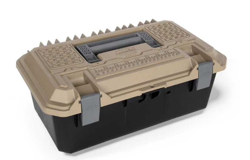 AD6-DTAN - Decked Accessories - Crossbox - drawer tool box - desert tan lid (Desert Tan)