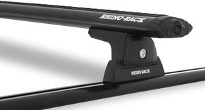 Y02-490B - Rhino Rack Vortex Black 2 Bar 59" Roof Rack