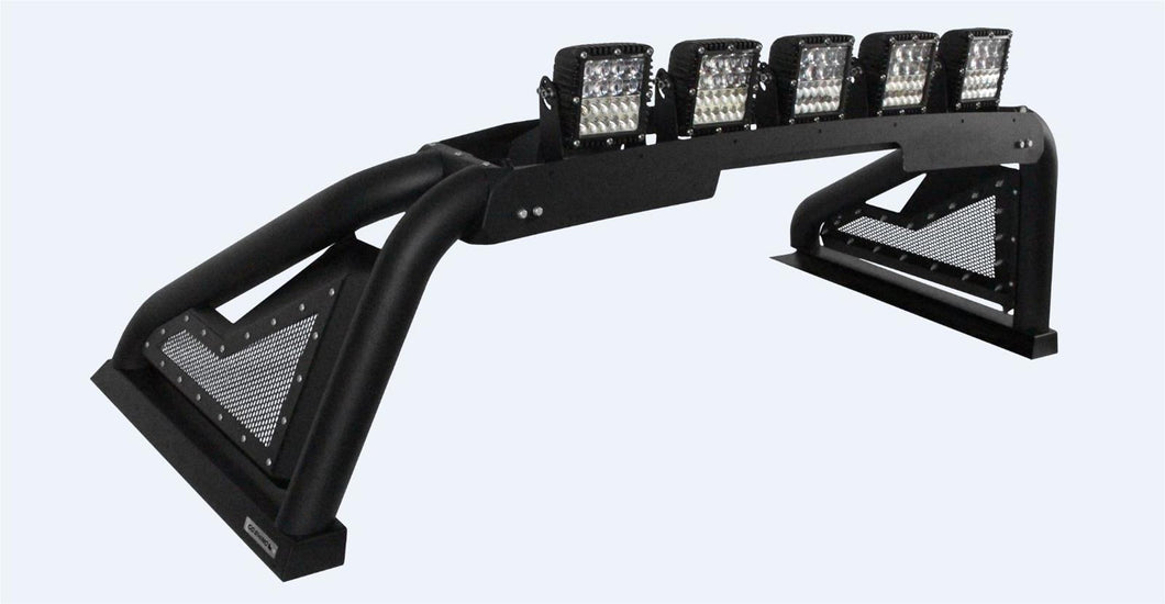 918600T - Go Rhino Sports Bar 2.0 with Power Actuated Light Mount