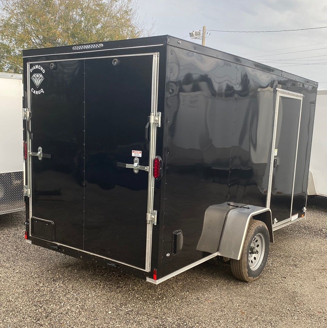 97482 Diamond Cargo 6x12 SA Enclosed Trailer