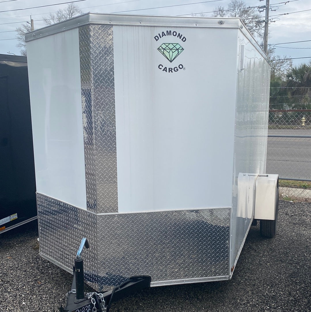 96832 DIAMOND CARGO 6X12 SA ENCLOSED TRAILER