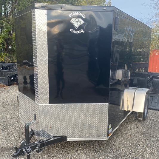 97481 Diamond Cargo 6x12 SA Enclosed Trailer