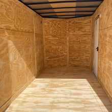 Load image into Gallery viewer, 97483 Wht 6x12 Single Axle Diamond Cargo Enclosed trailer