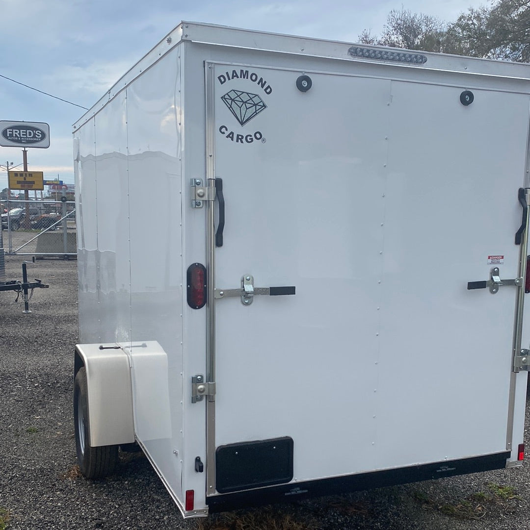 96832 DIAMOND CARGO 6X12 SA ENCLOSED TRAILER