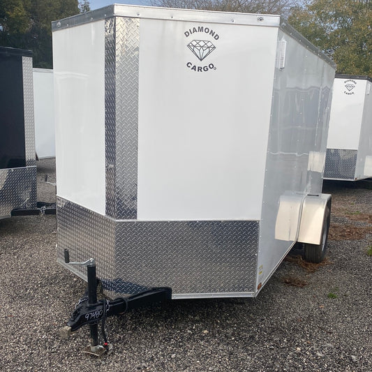 97480 Diamond Cargo 6x12 SA Enclosed Trailer