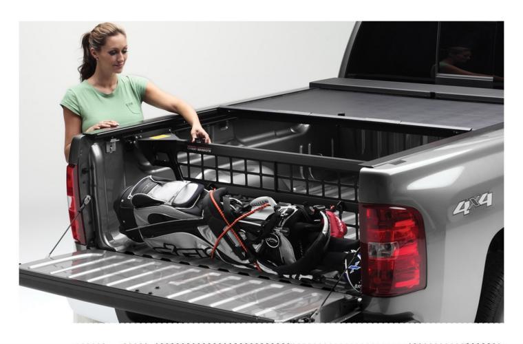 CM222 - Roll N Lock Cargo Manager - Fits 2014-2018 Chevrolet Silverado/GMC Sierra 1500 & 2015-2018 2500/3500 8' Bed