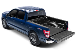 F55U21 - Rugged Liner Under Rail Bedliner - Fits 2021-2023 Ford F150 5' 7" Bed (Includes Lightning) with Pro Power